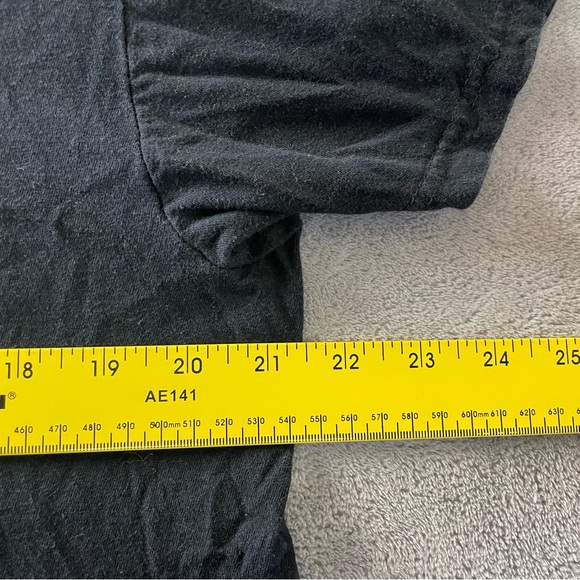 999 Black Skull Crew T Shirt Size Large Short Used - Picture 8 of 12